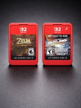 Nintendo Switch Game Bundle – Zelda Breath of the Wild + Star Wars Outlaws